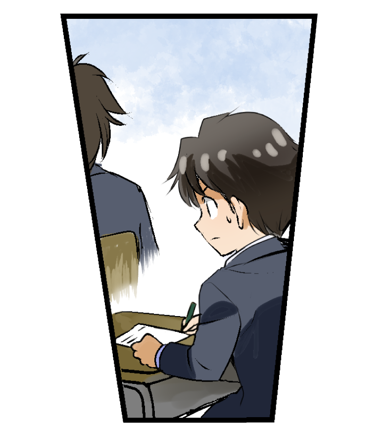 漫画1ページ目2コマ目